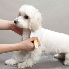 Japan Premium Jemný vyčesávací kartáč s kapkami pro psy