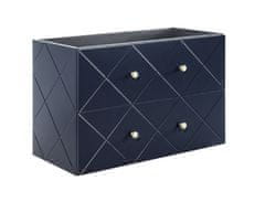 COMAD ELEGANCE BLUE 82-90-C skříňka pod umyvadlo 90x61x46cm - Comad