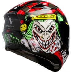 MT HELMETS Integrální přilba na motorku Targo Joker černá Velikost: 2XL