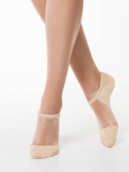 Conte Elegant ACTIVE Dámské ultra krátké bavlněné ponožky