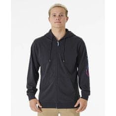 Rip Curl mikina RIP CURL Surf Revival Zip Thru WASHED BLACK L