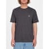 triko VOLCOM Circle Blanks HEATHER BLACK S