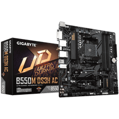 Gigabyte B550M DS3H AC, AM4, DDR4 - zánovní