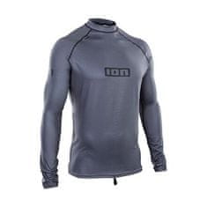 iON lycra top ION Promo Rashguard Men LS Steel Blue 48/S