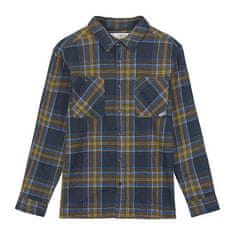 Picture košile PICTURE Relowa PLAID DARK BLUE M