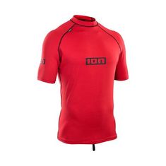 iON lycra top ION Promo Rashguard Men SS RED 54/XL