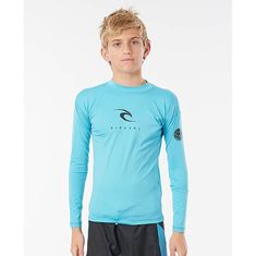 Rip Curl lycra RIP CURL Boys Corp L/SL UV BLUE 16