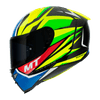 MT HELMETS Integrální přilba na motorku FF110 Revenge 2 Kley modro-fluo žlutá Velikost: M