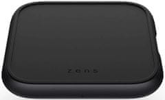 Zens Aluminium Stand Wireless Charger with 10W USB PD Black bezdrátová nabíječka