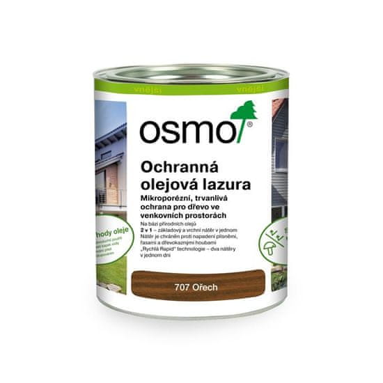 OSMO 707 Lazura, Ořech 0,75 l