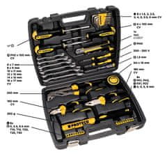 PROTECO 42.04-1142 sada nářadí v kufru, 42 dílů