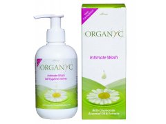 Organyc Sprchový gel pro citlivou pokožku a intimní hygienu s heřmánkem, 250ml