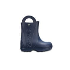 Crocs Holínky tmavomodré 32 EU Handle Rain Boot Kids