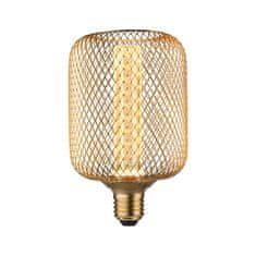 Paulmann PAULMANN Kovic Glow Standard 230V LED žárovka Zyl E27 Spiral 4,2W 1800K mosaz 290.85 29085