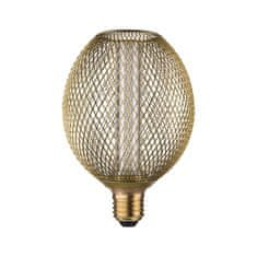 Paulmann PAULMANN Kovic Glow Standard 230V LED Globe E27 Spiral 4,2W 1800K mosaz 290.89 29089