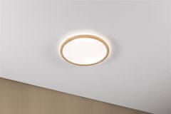 Paulmann PAULMANN LED Panel Atria Shine Backlight IP44 kruhové 293mm 16W 4000K design dřevo 710.33 71033