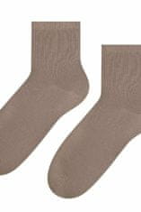 Amiatex Dámské ponožky 037 dark beige, béžová, 35/37