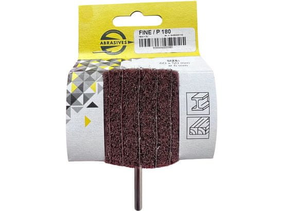 Abrasives kotouč lamelový stopkový kombinovaný 50x30x6mm jemný