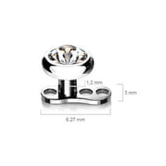 SPERKY4U Kompletní microdermal piercing 1,6 mm