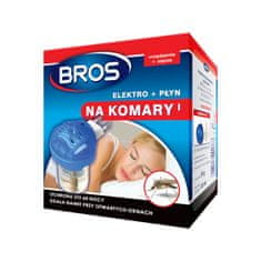 BROS Repelent proti komárům pro kontaktní použití Elektro + tekutý 40ml