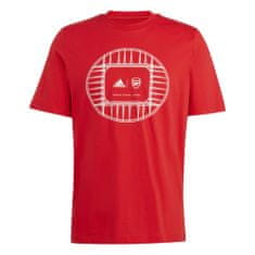 Adidas Tričko ARSENAL FC Graphic Tee red Velikost: S