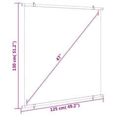 Vidaxl Projekční plátno 47" 1 : 1