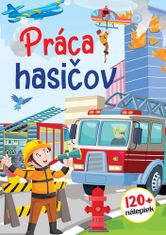 Práca hasičov - 120+ nálepiek