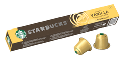 Starbucks by NESPRESSO Creamy Vanilla Flavoured Coffee, kávové kapsle – 12x10 kapslí v balení