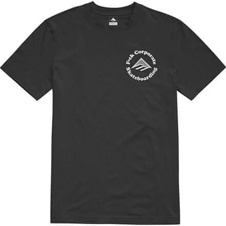 Emerica triko EMERICA Eff Corporate 2 Tee BLACK XL