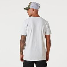 New Era triko NEW ERA NBA Wordmark court infill tee CHIBUL WHI M