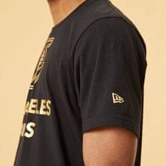 New Era triko NEW ERA NBA Black and gold metallic tee LOSLAK BLKGLD L