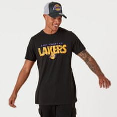 New Era triko NEW ERA NBA Wordmark court infill tee LOSLAK BLK M