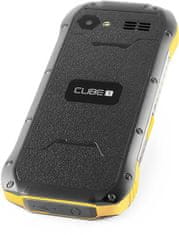 CUBE1 X200 odolný tlačítkový telefon, Yelow