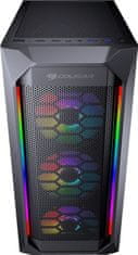 Cougar MX410 Mesh-G RGB, černá