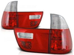 TUNING TEC  Zadní světla BMW X5 E53 09.99-06 červeno-bílé