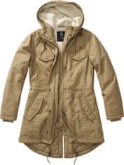 BRANDIT Dámská Bunda Marsh Lake Parka Camel Velikost: XS