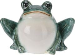 Koopman Porcelánová figurka dekorativní žába 12 x 7 x 9 cm