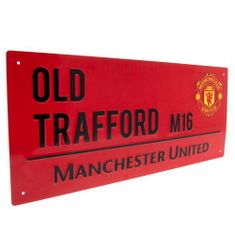 Fan-shop Plechová cedule MANCHESTER UNITED colour