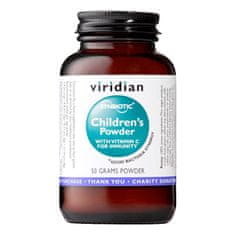 VIRIDIAN nutrition Children´s Synerbio (Směs probiotik, prebiotik a vitamínu C pro děti), 50 g