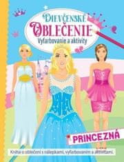 Dievčenské oblečenie Princezná - Vyfarbovanie a aktivity