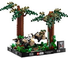 LEGO Star Wars 75353 Honička spídrů na planetě Endor – diorama