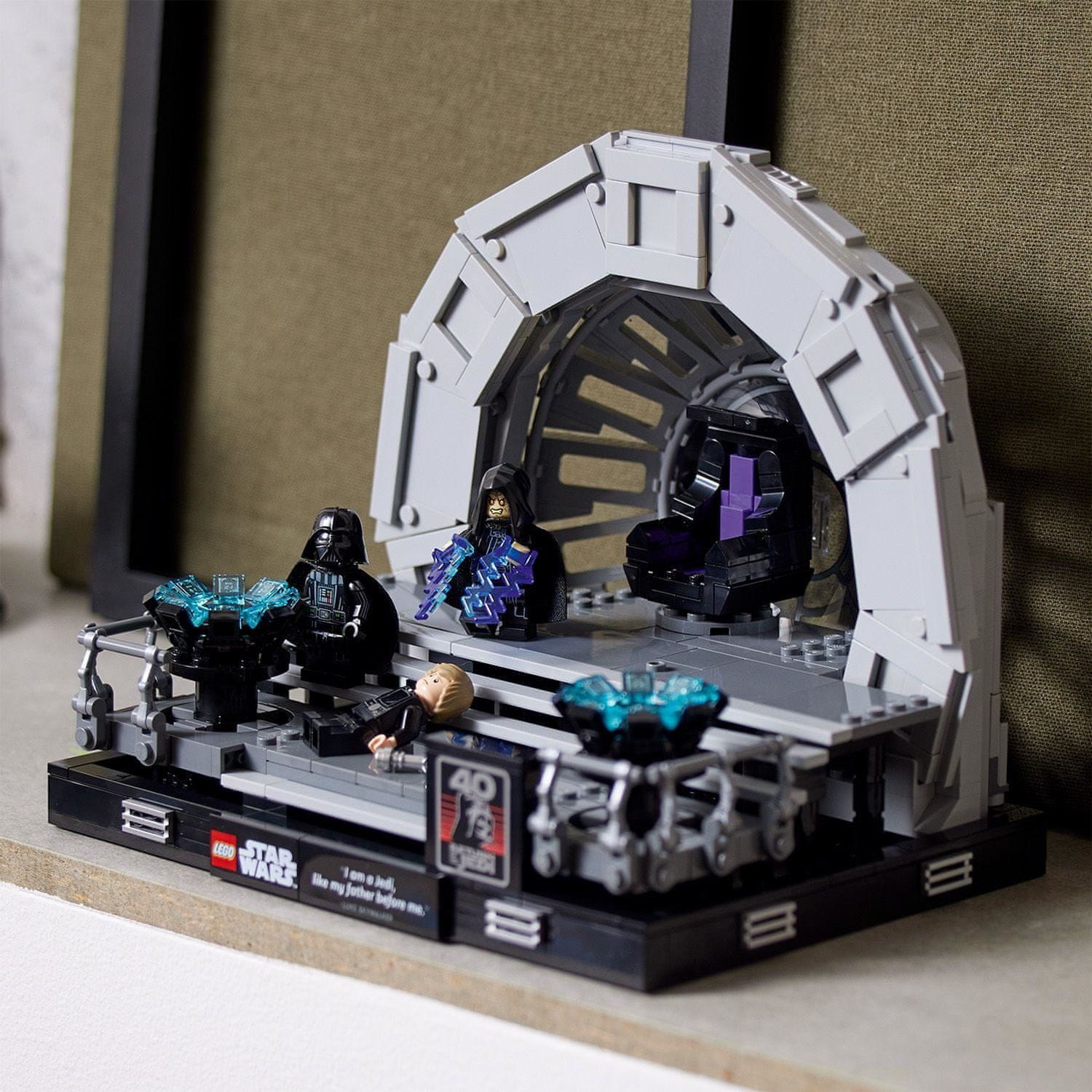 LEGO Star Wars 75352 Cisárova trónna sieň – dioráma