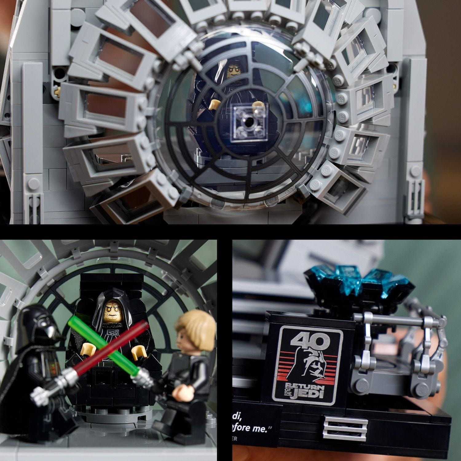 LEGO Star Wars 75352 Císařův trůnní sál – diorama