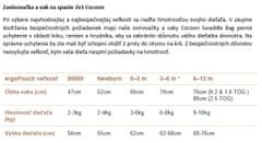 ergoPouch Zavinovačka a pytel na spaní 2v1 Cocoon Oatmeal Marle 0-3 m, 3-6 kg, 0,2 tog