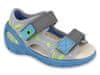 chlapecké sandálky SUNNY 065P159 šedé velikost 25