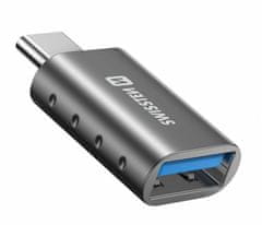 SWISSTEN OTG adaptér / redukce USB-C - USB-A (M/F)