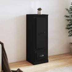 Greatstore Skříň highboard černá 36 x 35,5 x 103,5 kompozitní dřevo