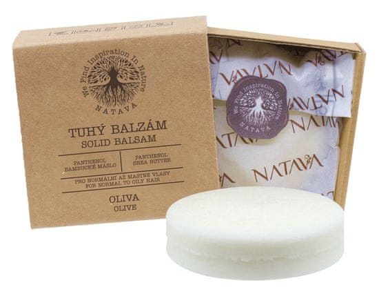 Naturalis NATAVA Tuhý balzám - Oliva 75g