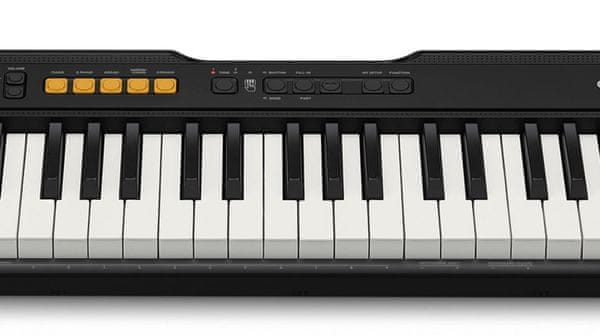  moderní klávesy casio CT S100 vrstvení zvuku usb připojení sluchátkový výstup vestavěné reproduktory metronom 