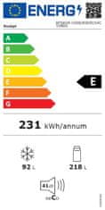 Snaige kombinovaná chladnička RF58SM-S5RB2E + 5 let prodloužená záruka po registraci